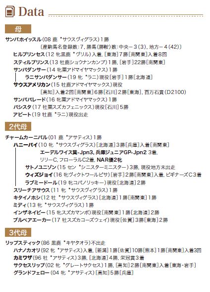 ブラックタイプ