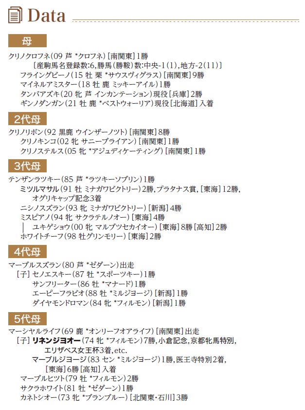 ブラックタイプ